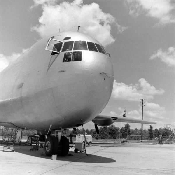 Convair XC-99 - Nose view